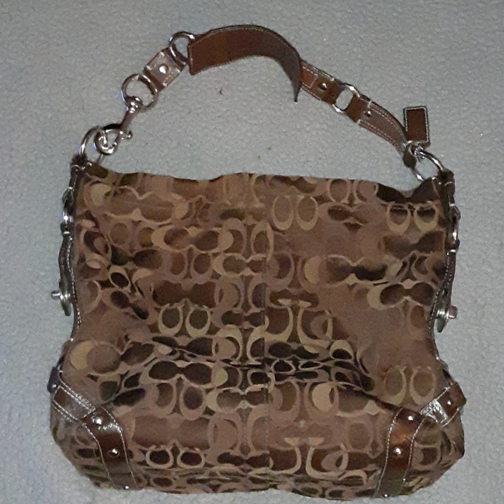 Coach Purse with buckles